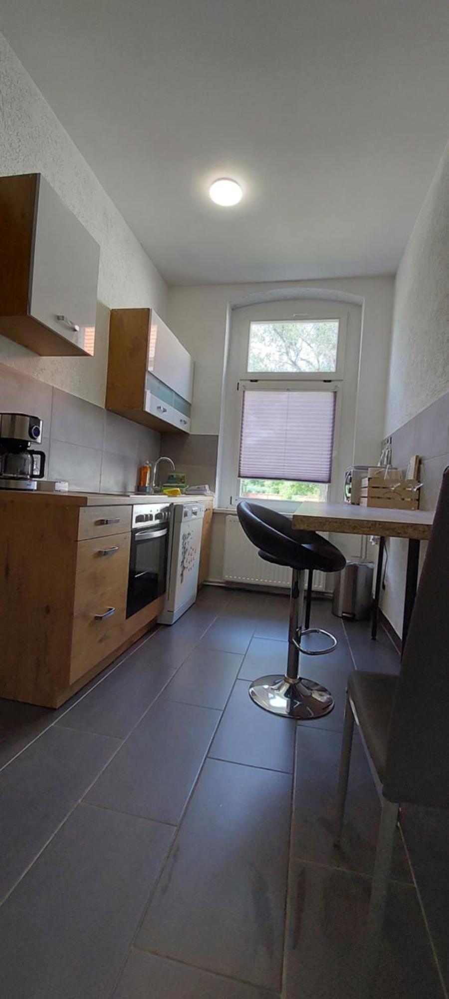 Ferienwohnung Am Bahnhof 베른부르크 외부 사진