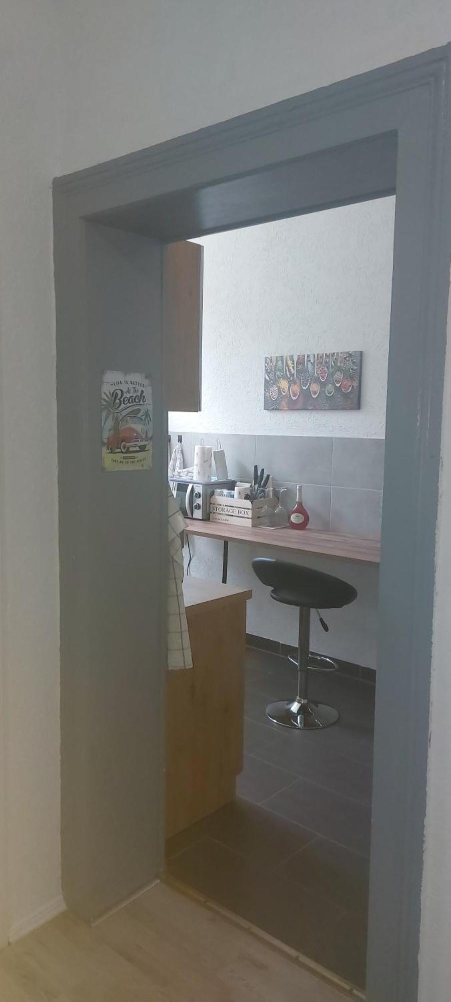 Ferienwohnung Am Bahnhof 베른부르크 외부 사진