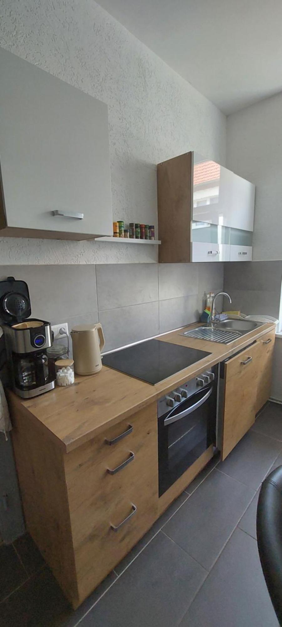 Ferienwohnung Am Bahnhof 베른부르크 외부 사진
