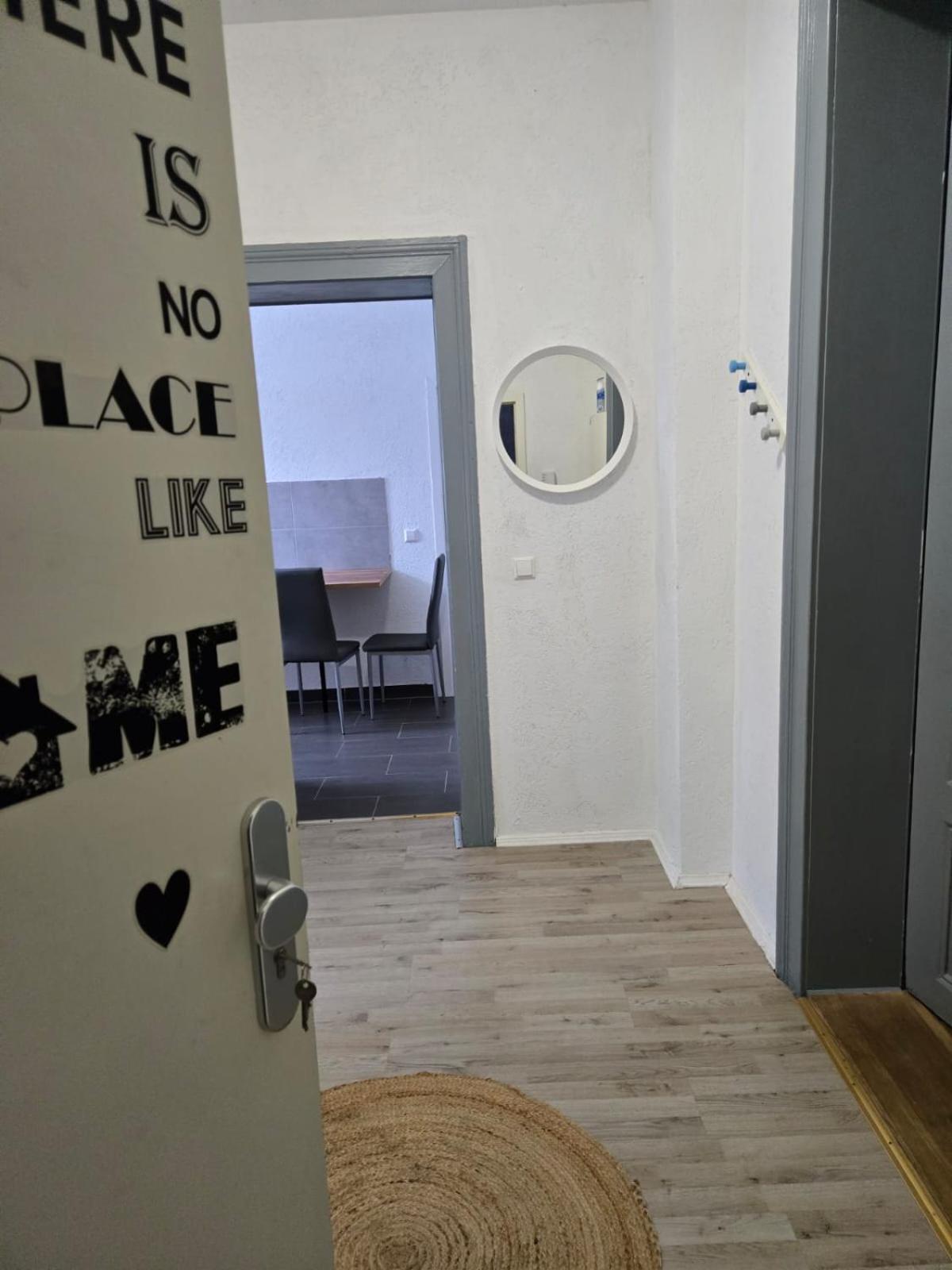 Ferienwohnung Am Bahnhof 베른부르크 외부 사진